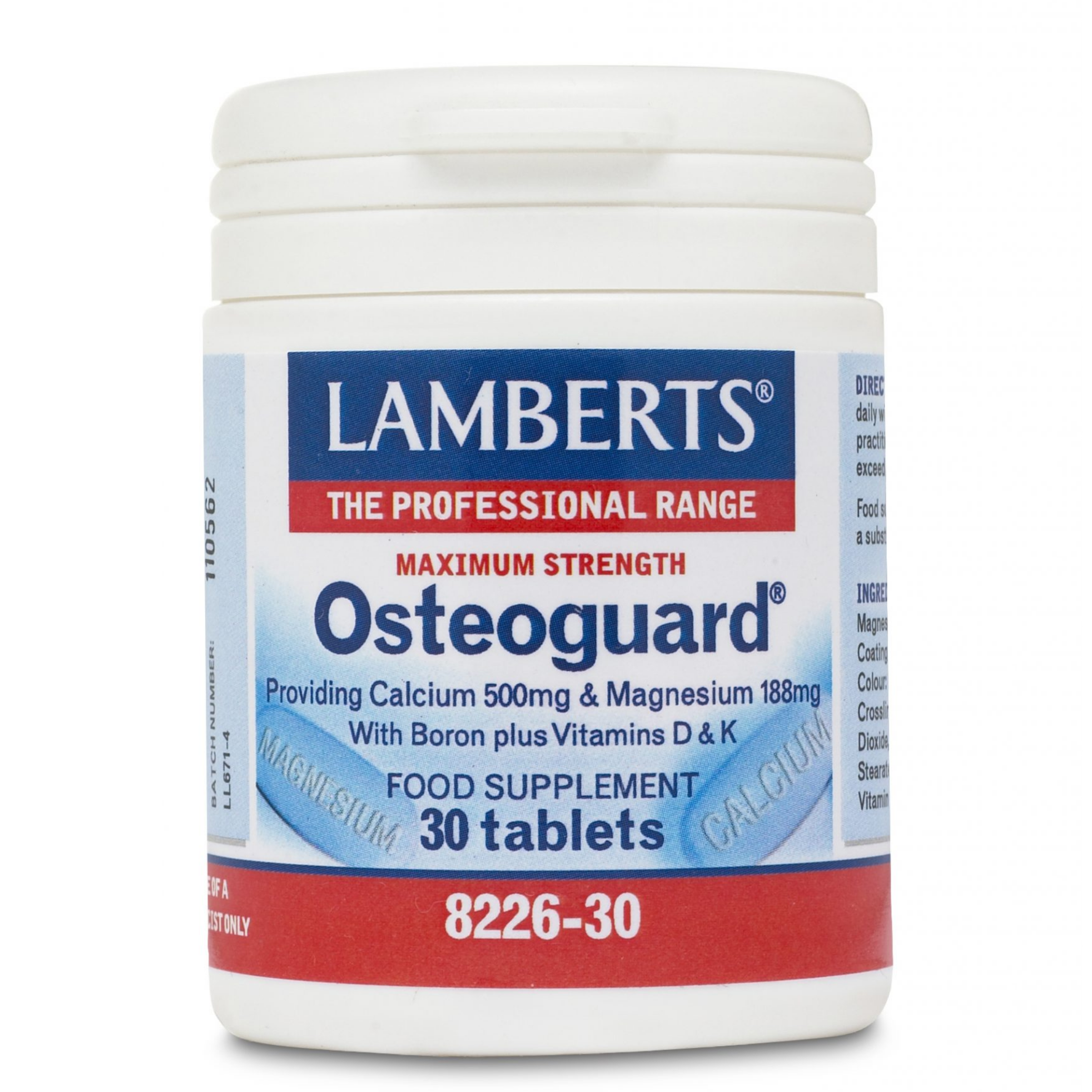 Lamberts Osteoguard 30's - Calcium, Magnesium & Boron